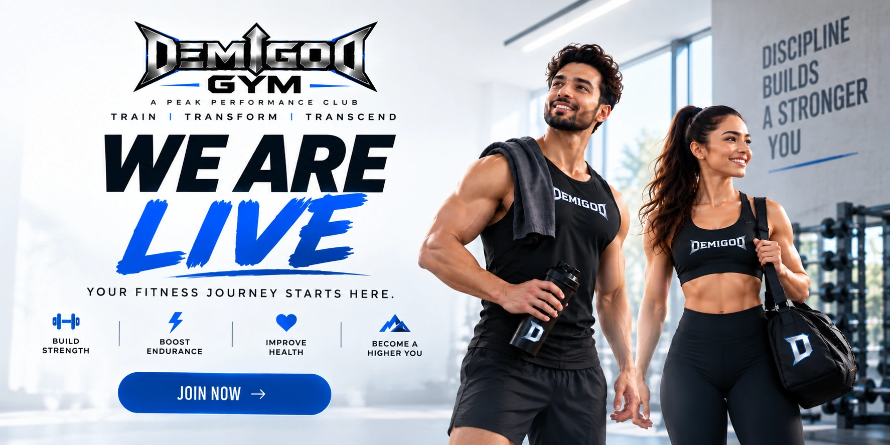 DemiGod Gym is now open — Hyrox, MMA, calisthenics, strength training and cardio, next to Rinkoo Tyres on Ring Road, New Delhi