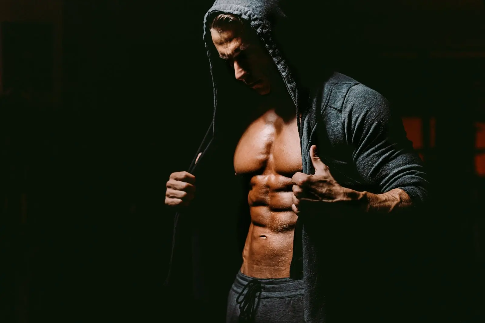 Athlete posing at DemiGod